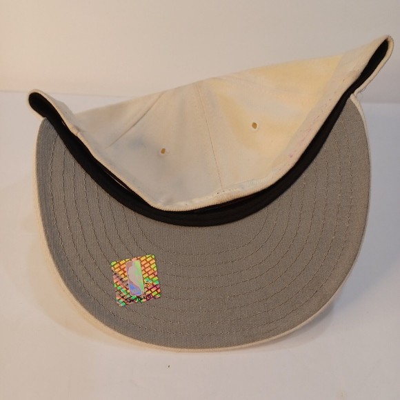 New Era 59Fifty Hardwood Classics Houston Rockets Size 7 1/4 Raised Logo Wool - Picture 11 of 12